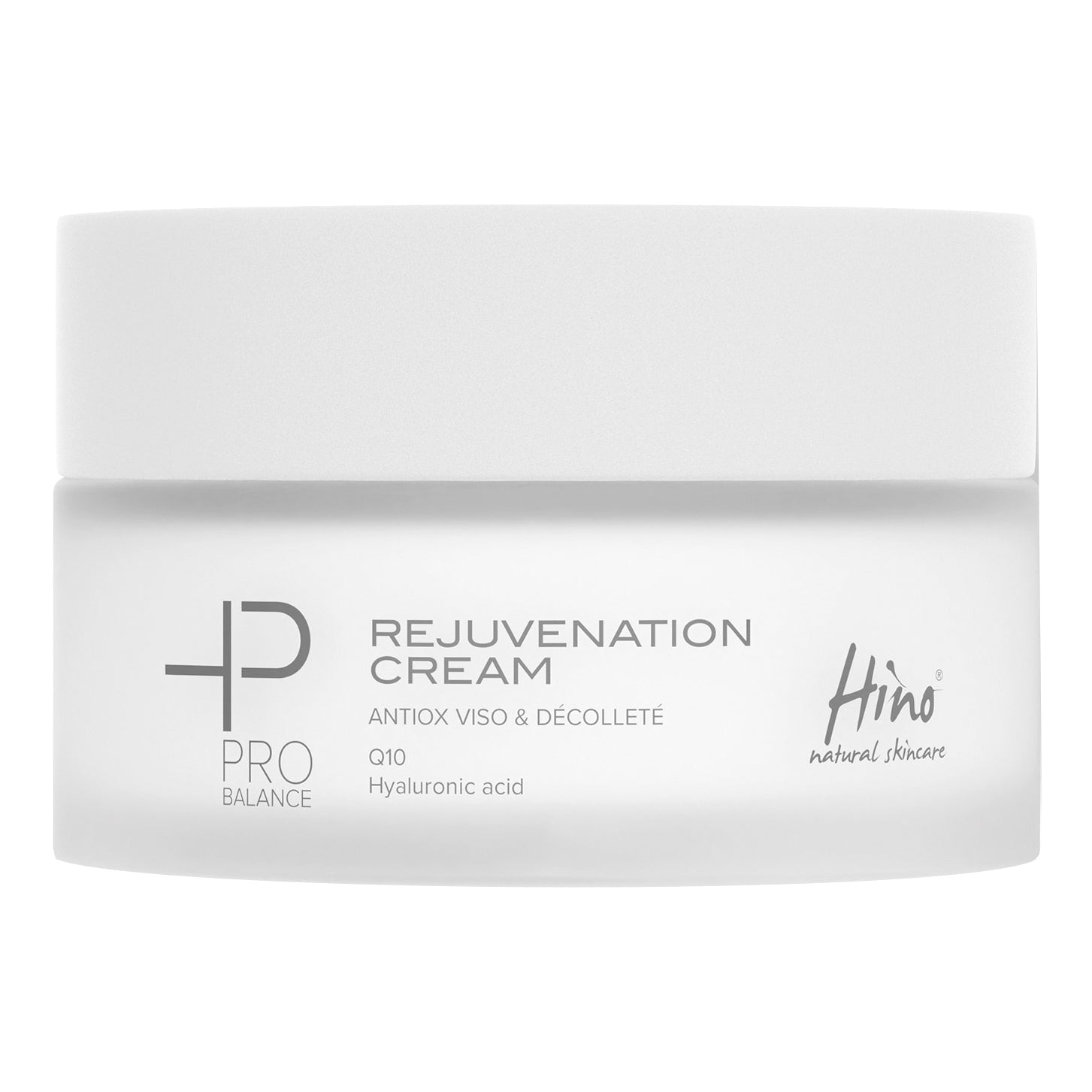 Hino Natural Skincare Pro Balance Rejuvenation Cream - Crema 24h Antiossidante Viso E Dècolletè Vasetto 50ml