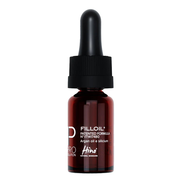 Hino Pro Solution Filloil® | Olio Viso Antirughe Argan Biologico | 4 ml
