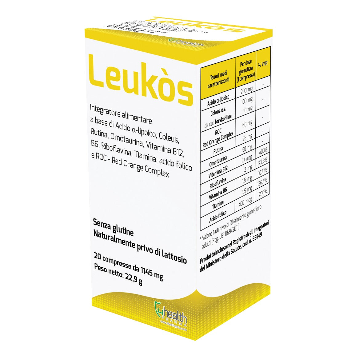 LEUKOS 4H 20CPR
