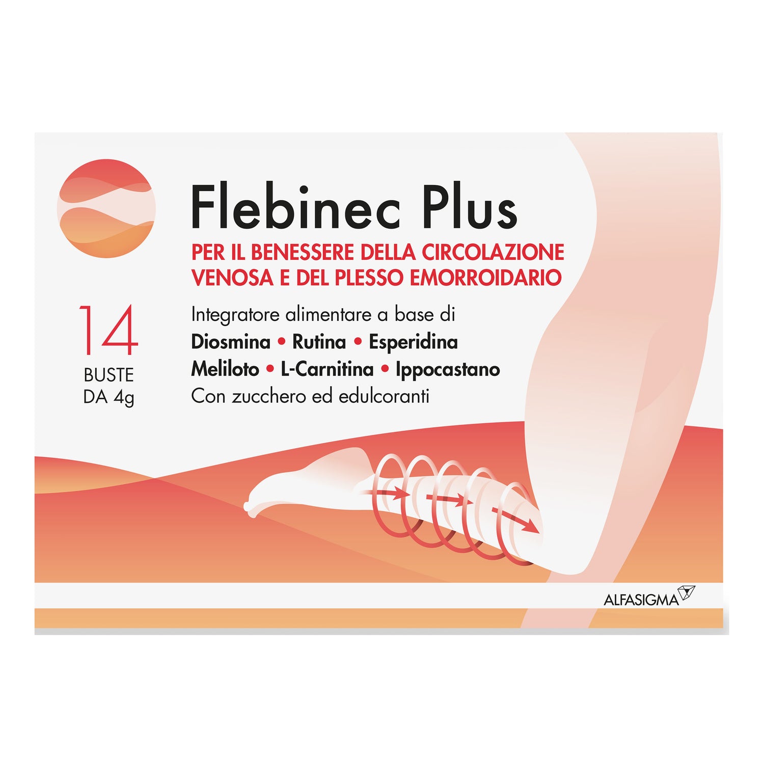 Flebinec Plus 14 Bustine