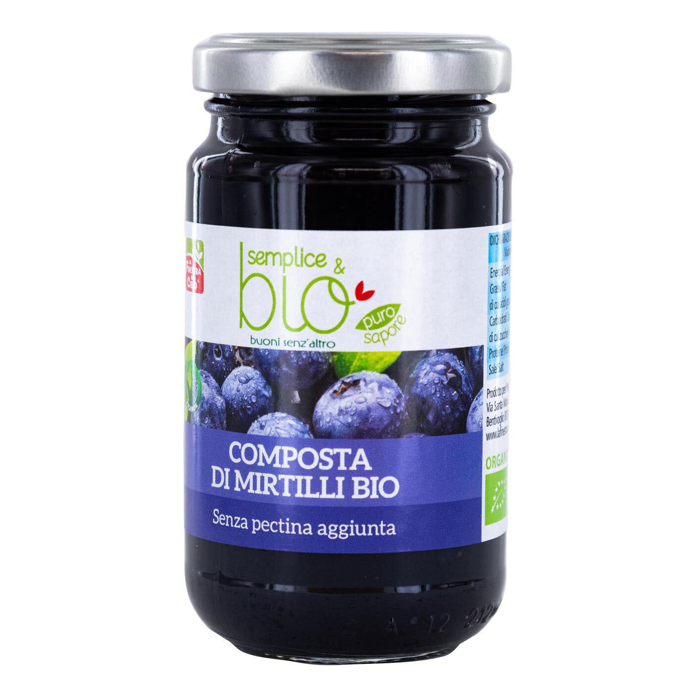 COMPOSTA MIRTILLI SEMPL&BIO