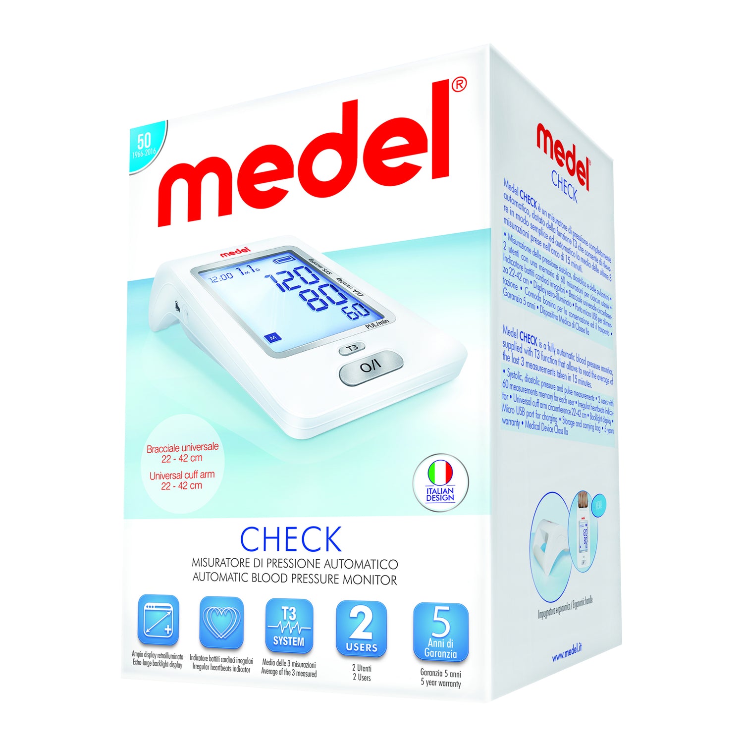 MEDEL CHECK MISUR PRESSIONE