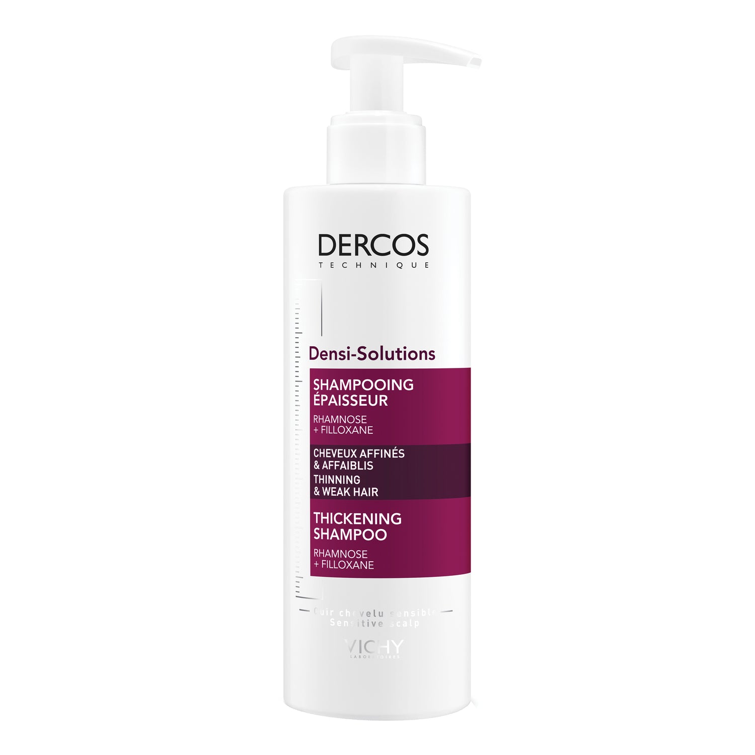Vichy Dercos Densi-Solutions - Shampoo Rigenera Spessore Capelli Fini O Assottigliati 250ml