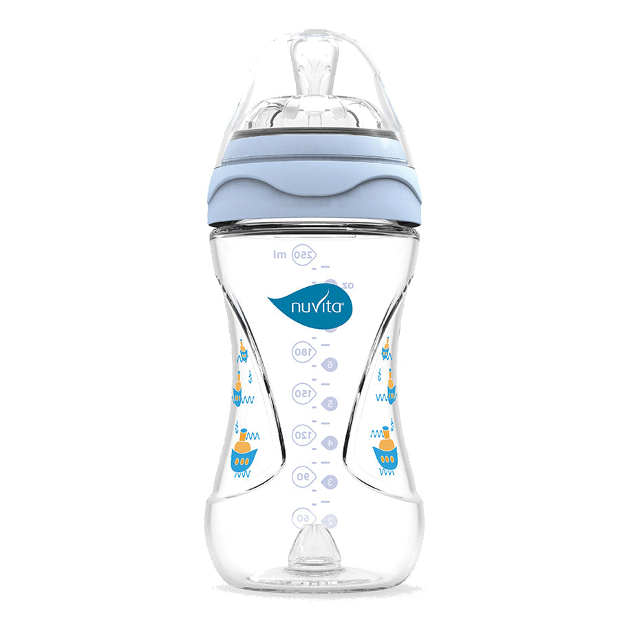 NUVITA MIMIC BIBERON 250ML BLU  