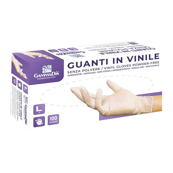 GAMMADIS GUANTI VINIL S/P L