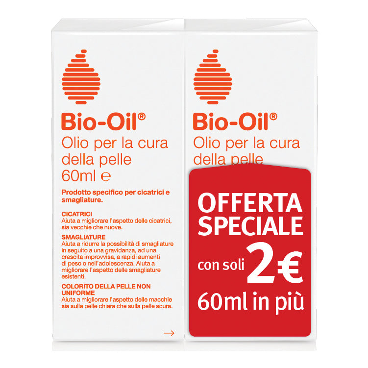 BIO-OIL OLIO CURA PELLE 2X60ML  
