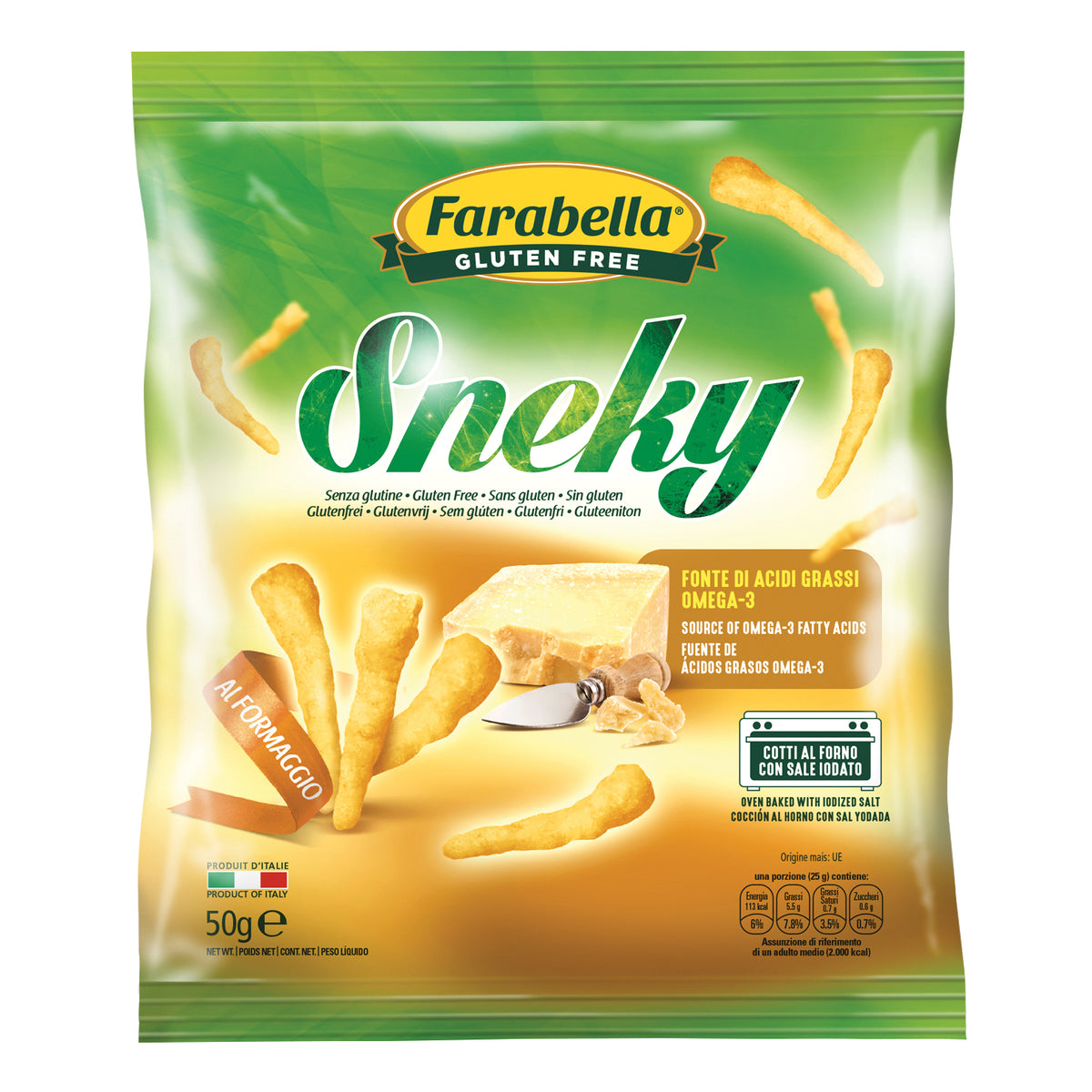 FARABELLA SNEKY FORMAGGIO 50G  