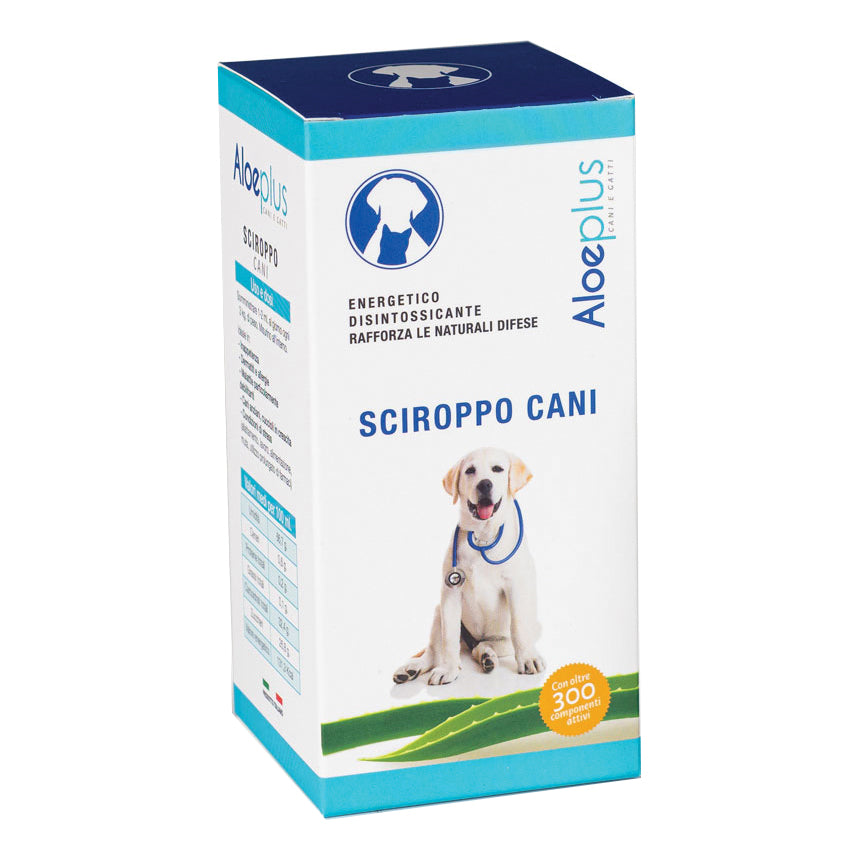 ALOEPLUS SCIROPPO 250ML CANI M
