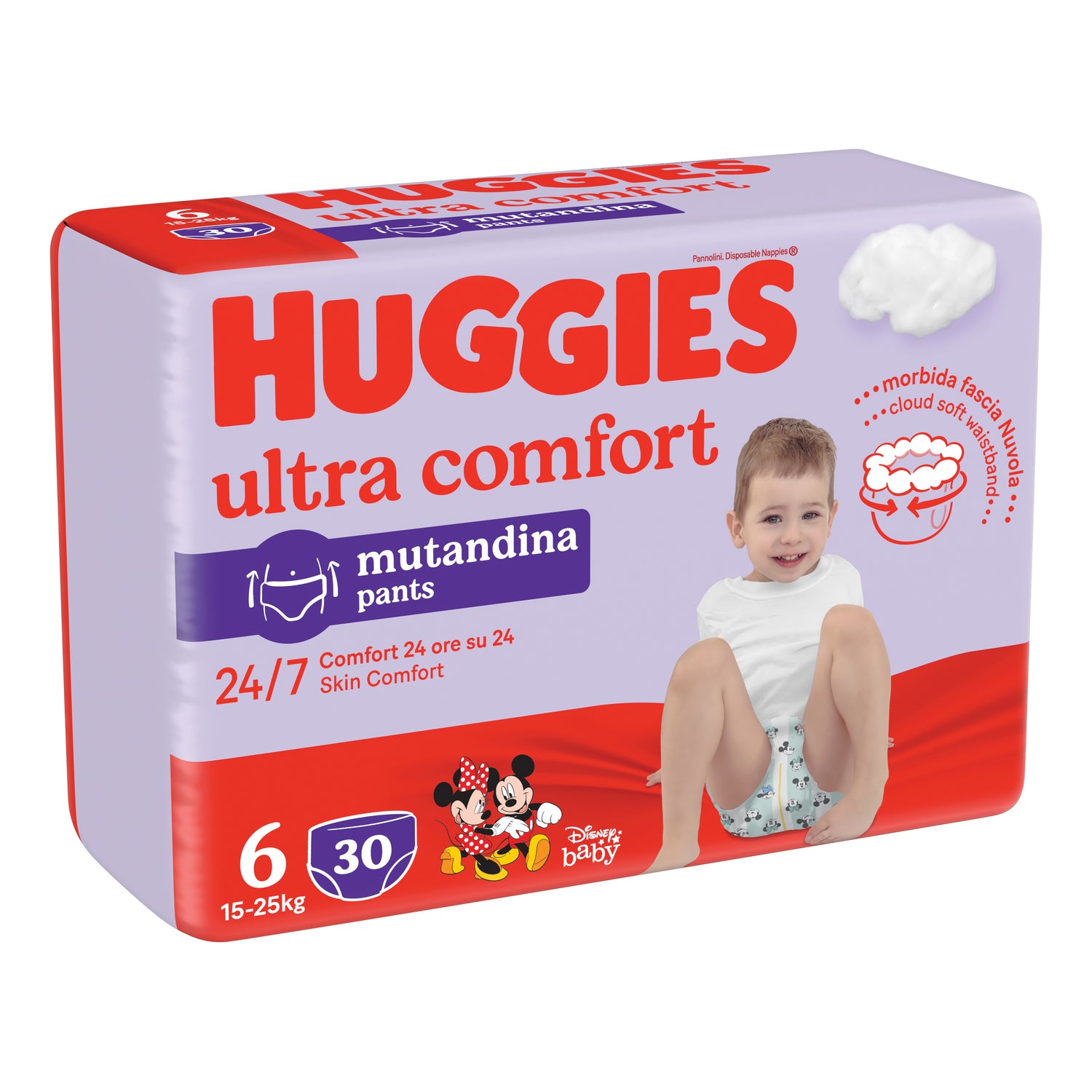 HUGGIES DIAPER PANT GR 6 30PZ