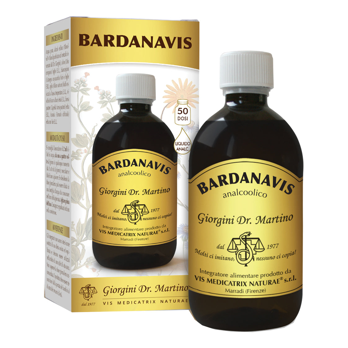 BARDANAVIS LIQUIDO ANALCO500ML  