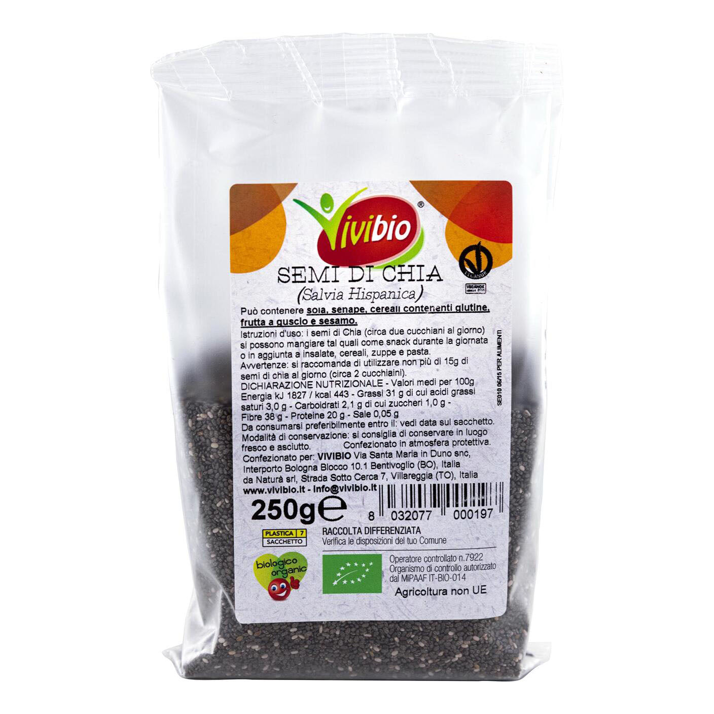 SEMI CHIA VVB 250G
