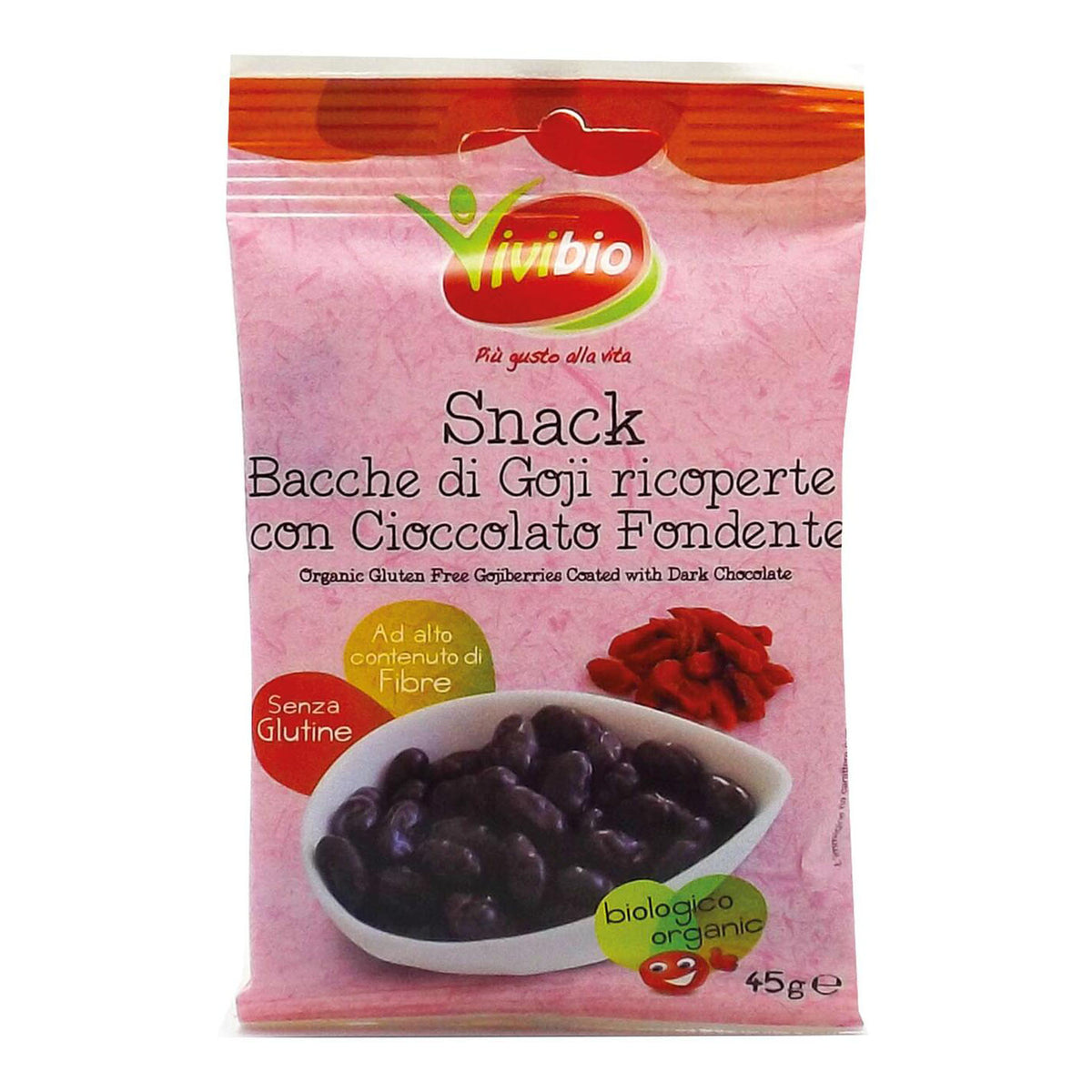 SNACK GOJI+CIOCC FOND VVB 45G  