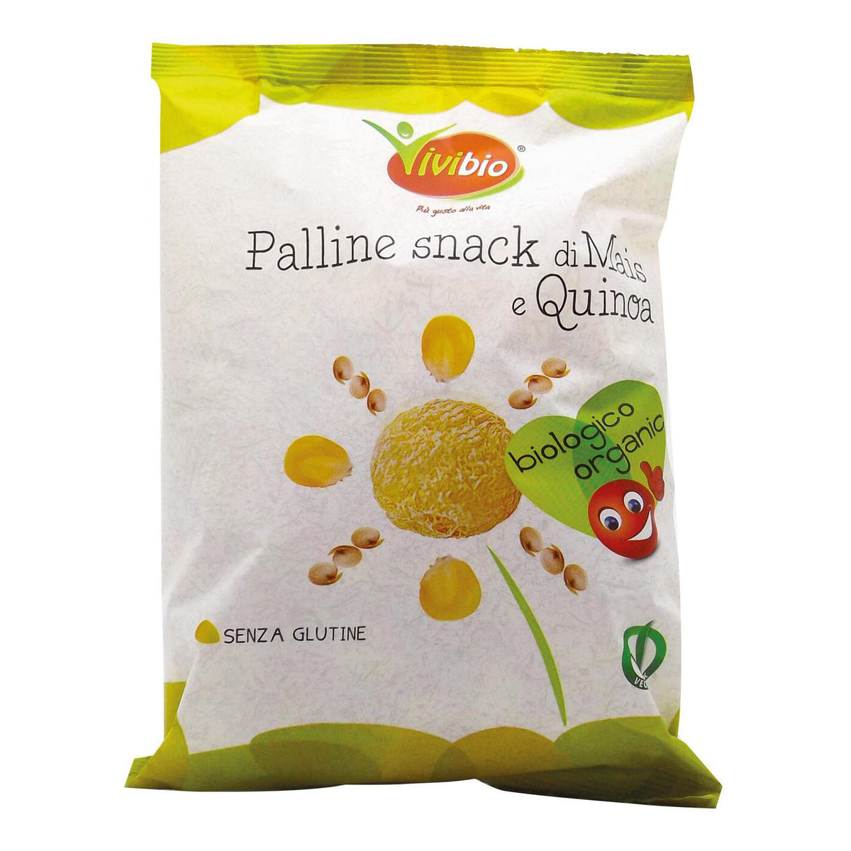 PALLINE SNACK MAIS+QUIN VVB40G  