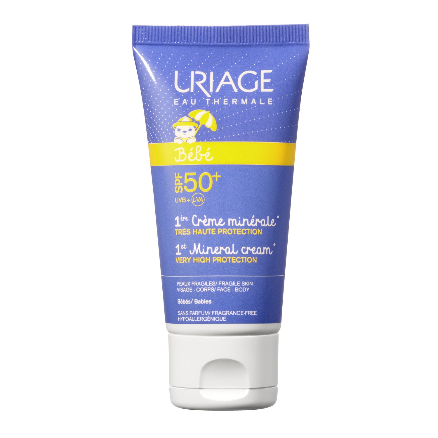 Uriage - Premiere Creme Minerale Spf 50+ Protezione Solare Molto Alta 50ml