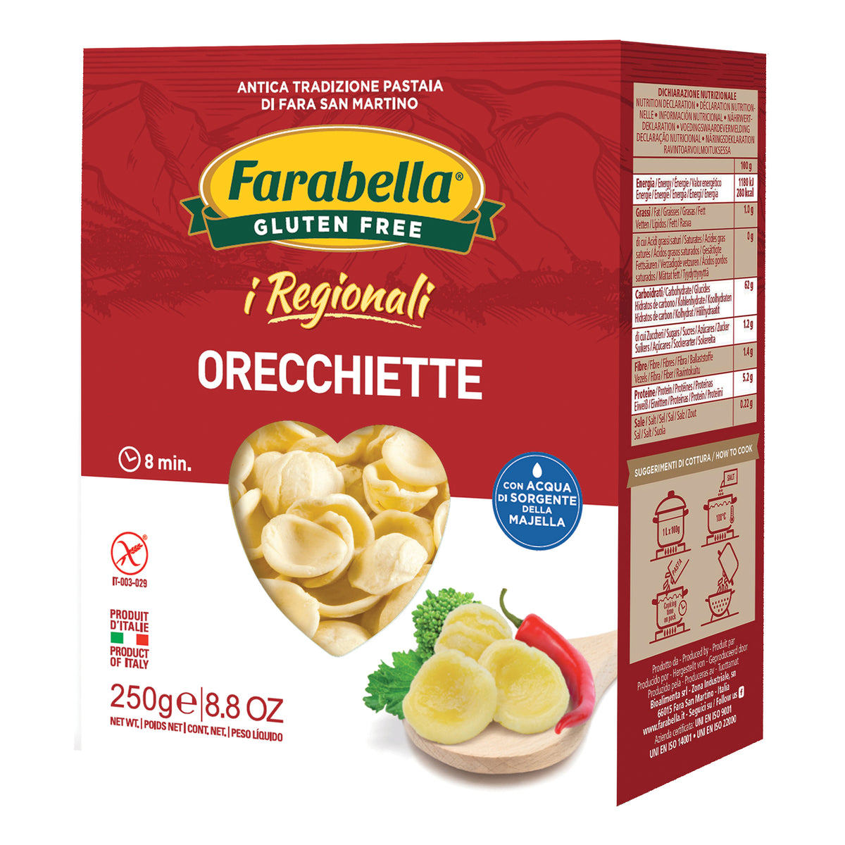 FARABELLA ORECCHIETTE IR 250G  