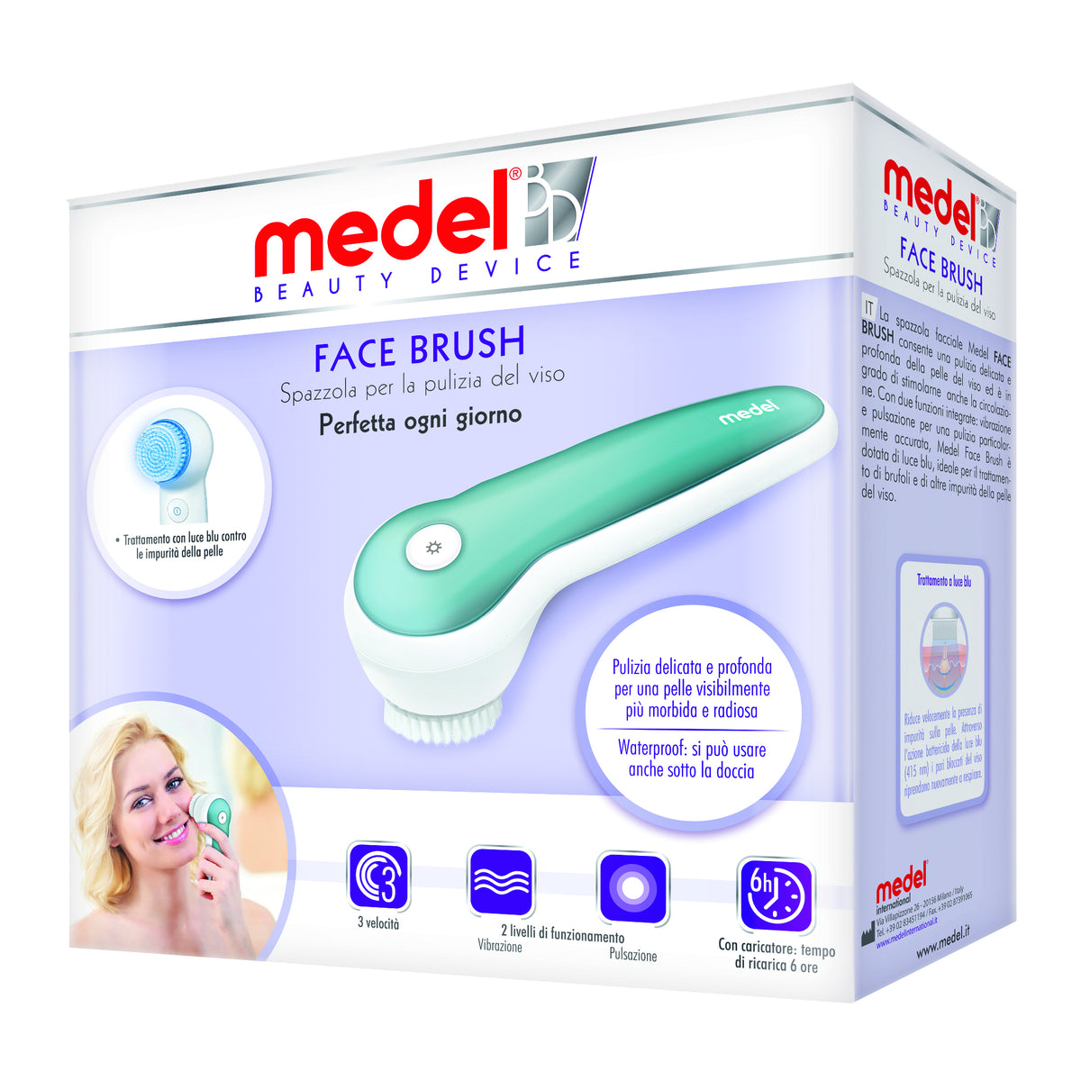MEDEL BEAUTY FACE BRUSH SPAZZ  