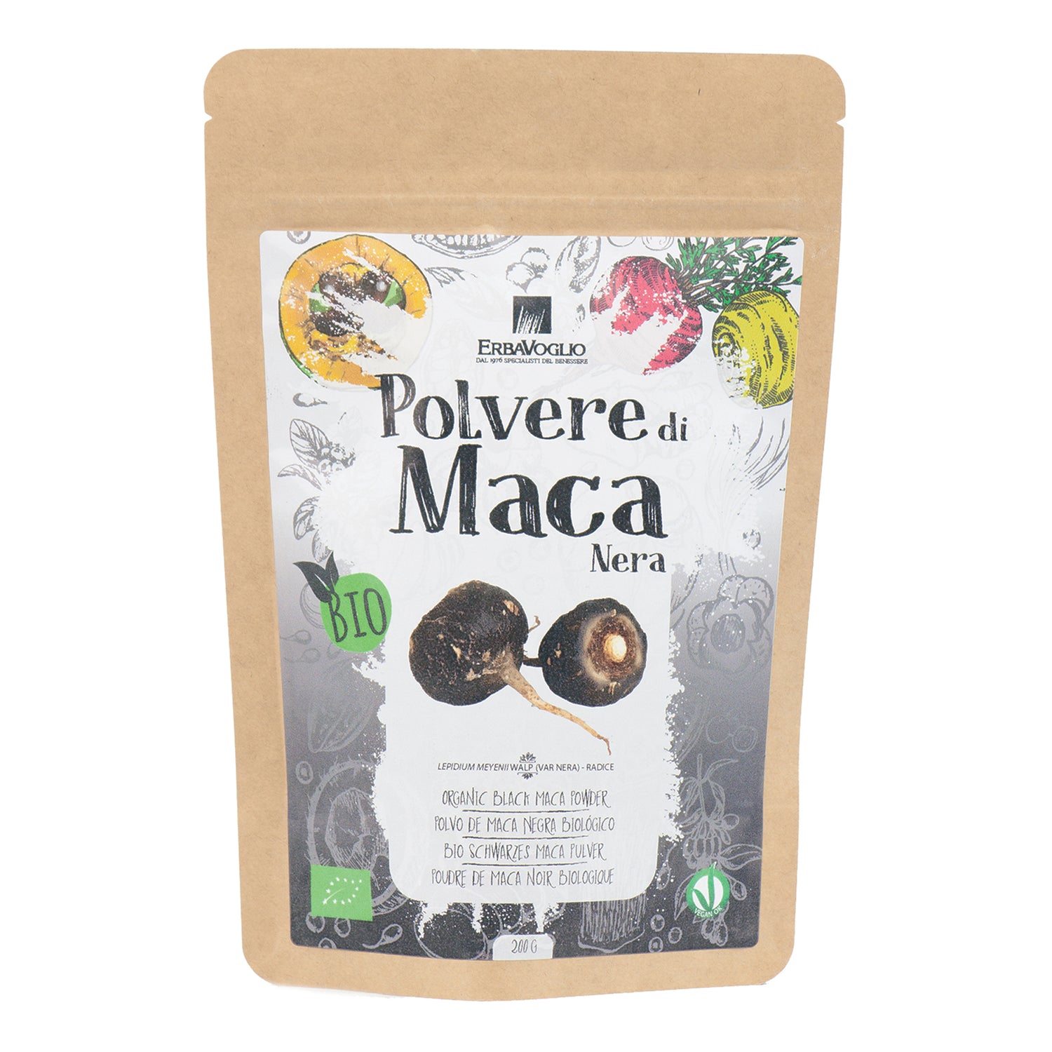 MACA NERA POLVERE BIO 200G