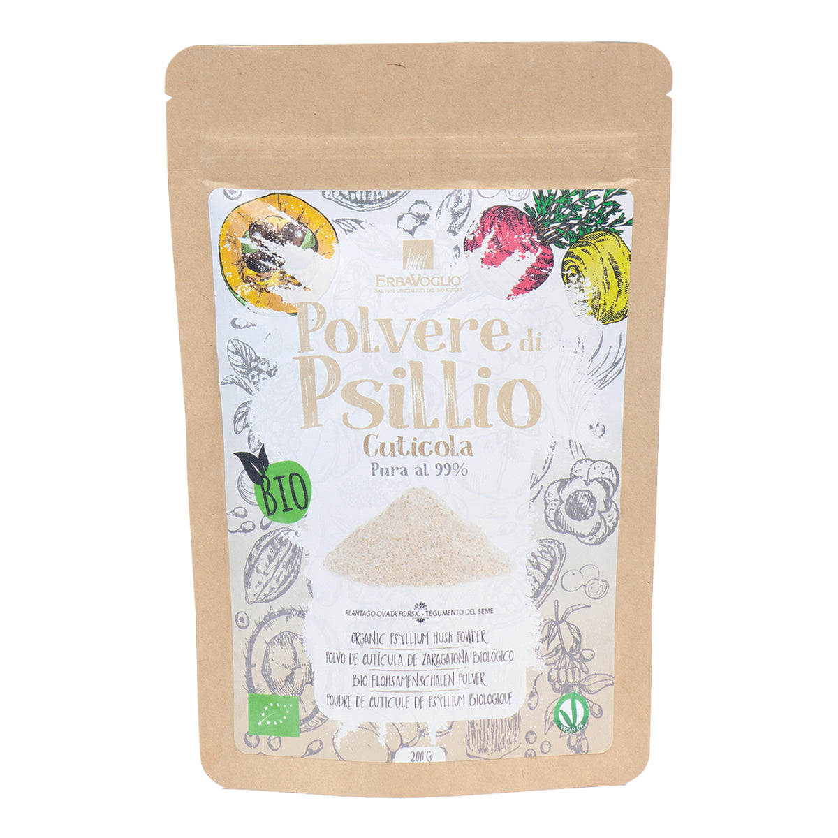 PSILLIO CUTICOLA POLV BIO 200G  