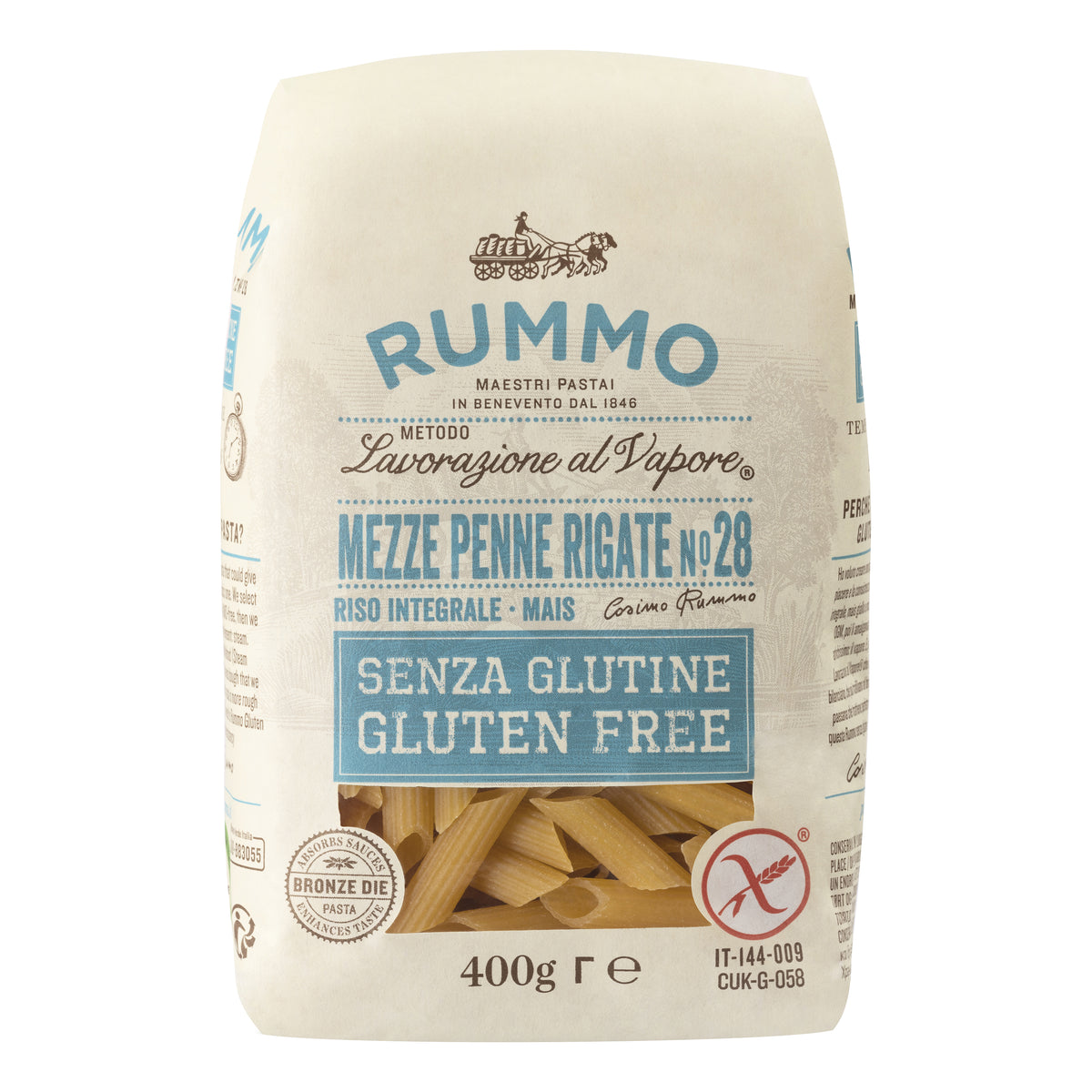 RUMMO MEZZE PENNE RIG RISO I/M  