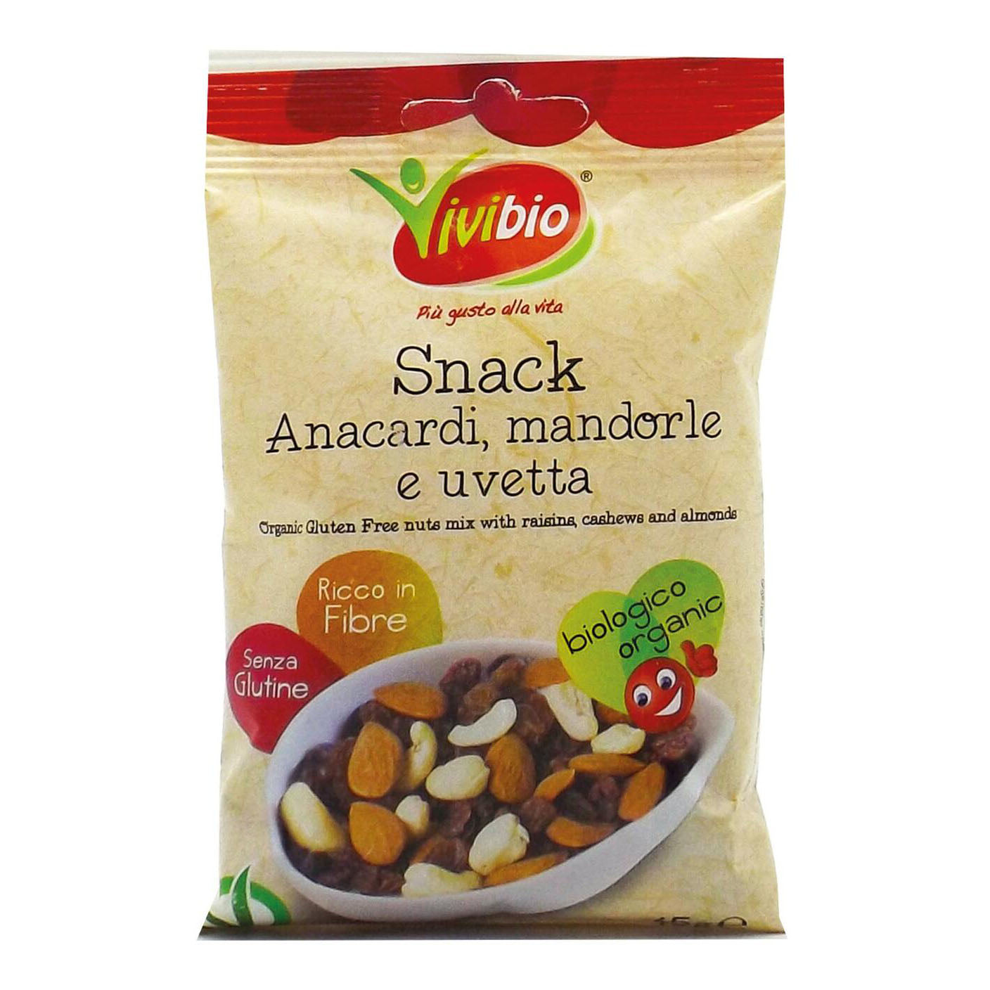SNACK ANACARDI/MAND/UVETTA VVB
