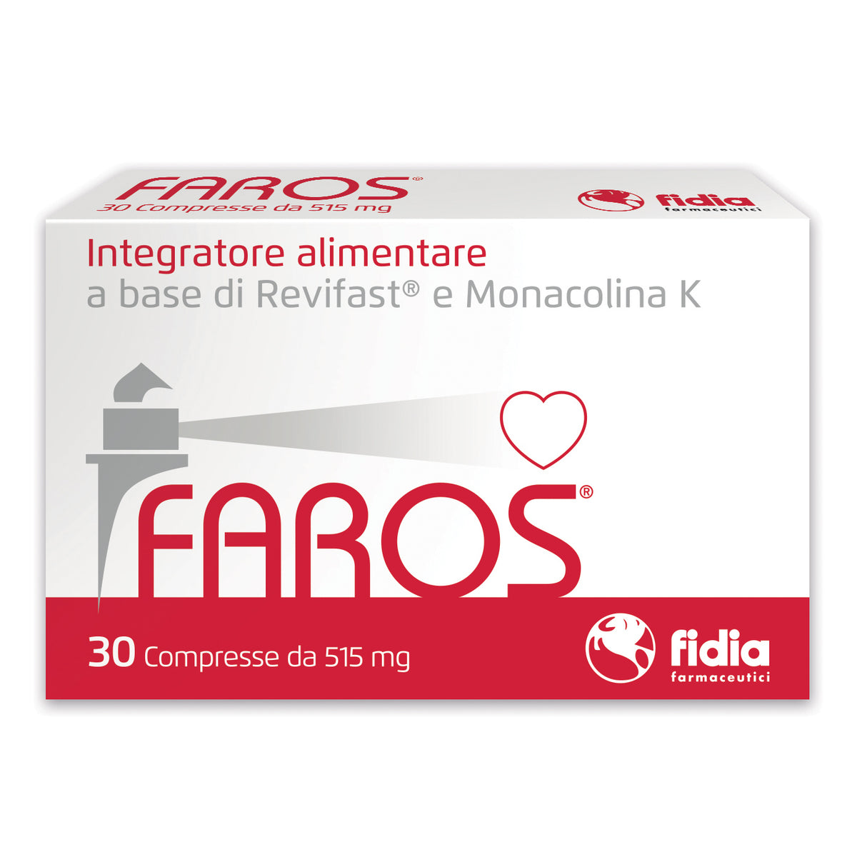 Faros Monocolina K E Revifast 30 Compresse  