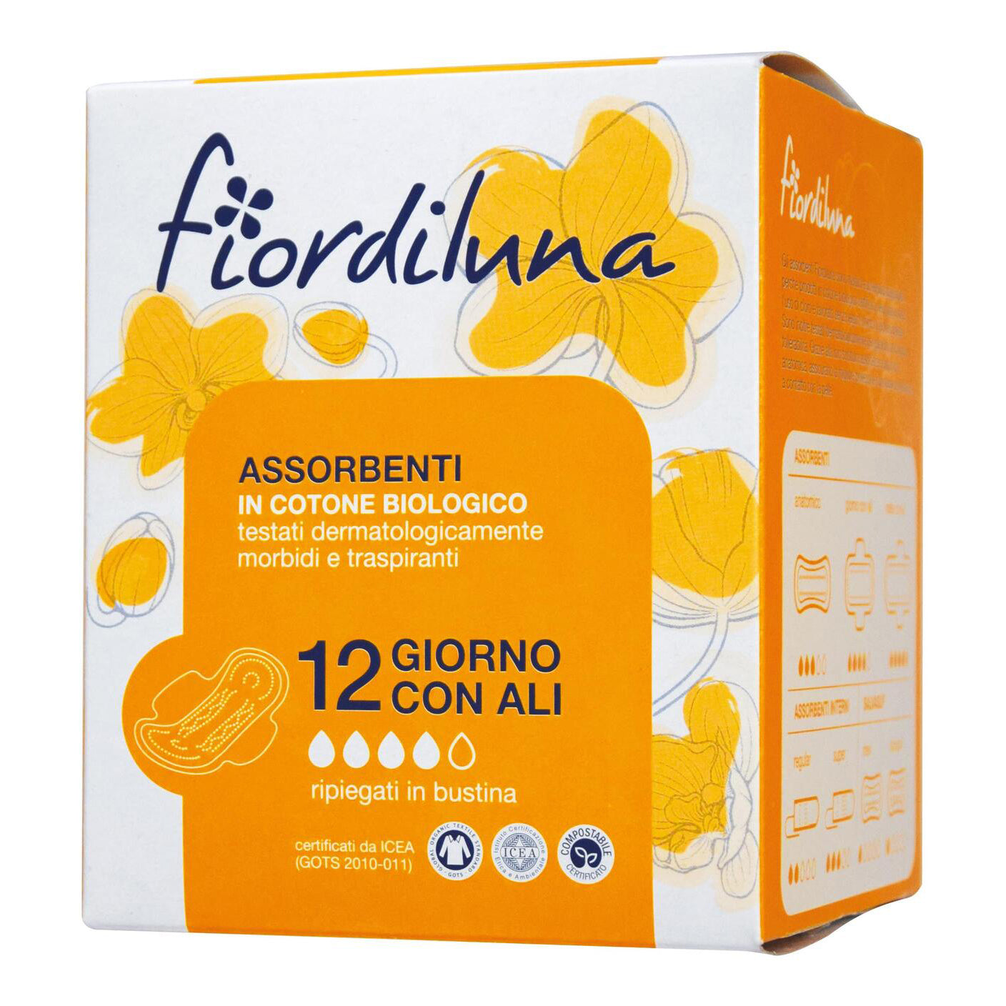 FIORDILUNA ASSORBENTI GG C/ALI
