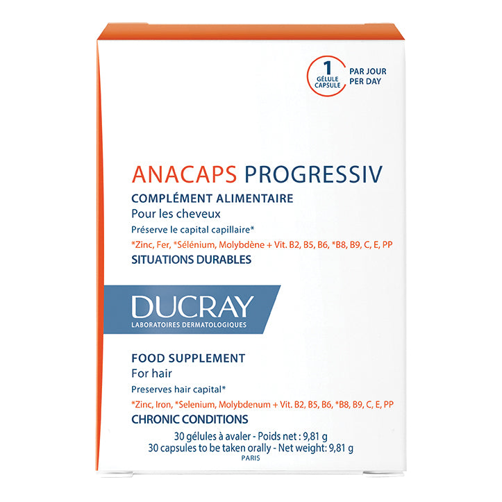 Ducray Anacaps Progressiv Anticaduta Capelli 30 Capsule ( ora Anacaps Expert)