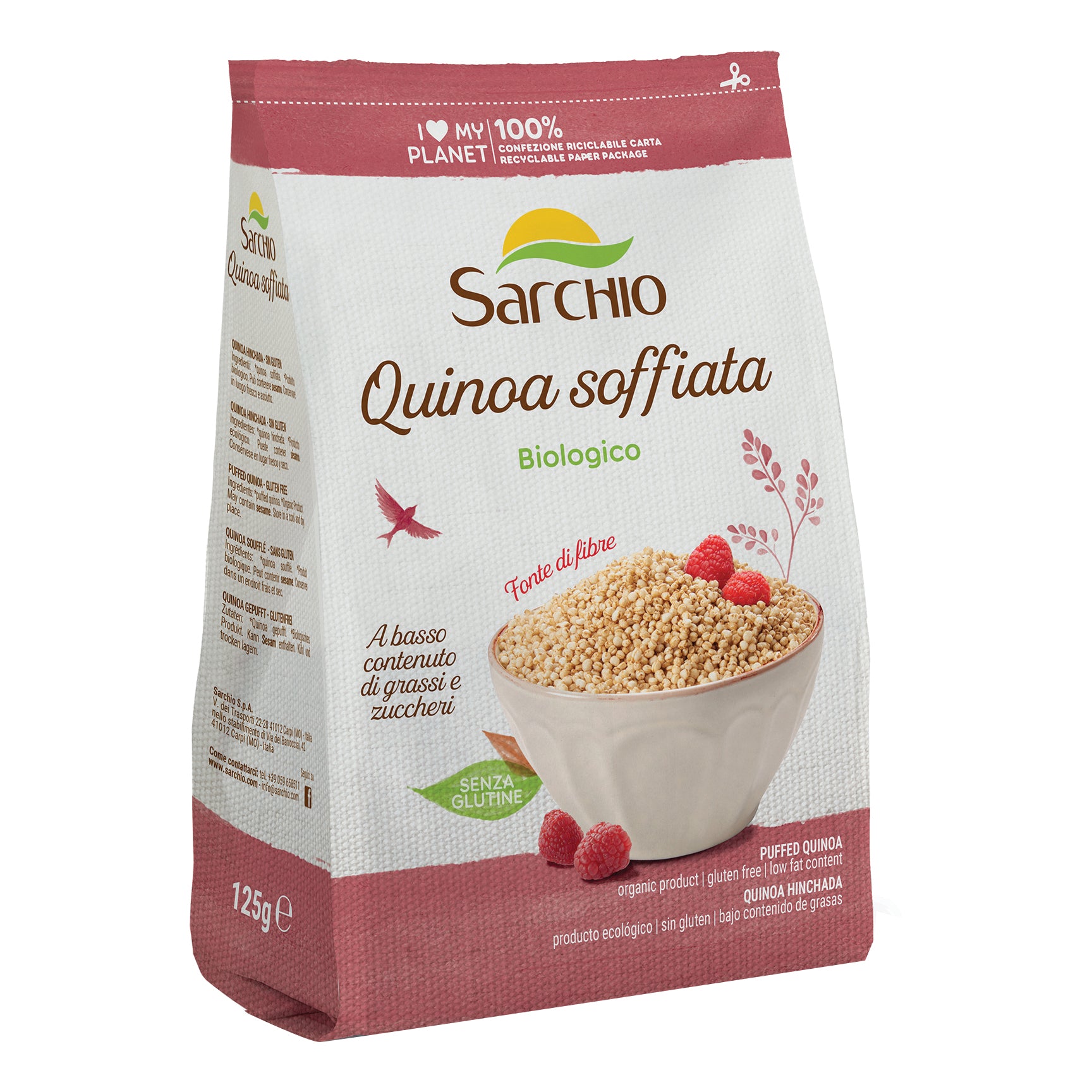 QUINOA SOFFIATA 125G
