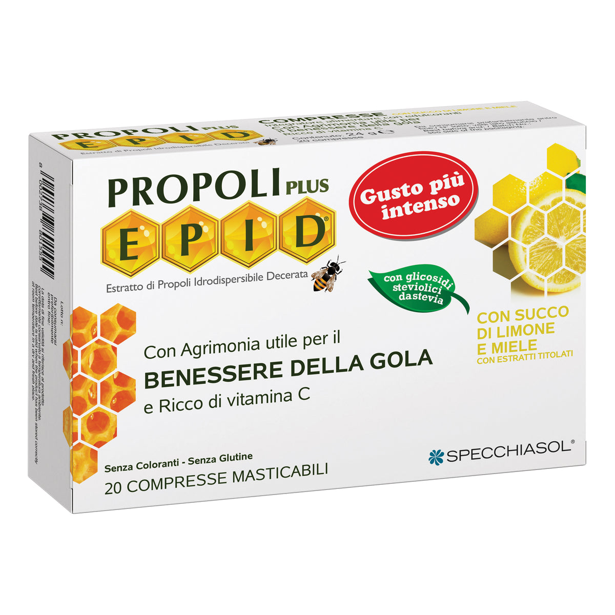 EPID GOLA MIELE LIMONE 20CPR  