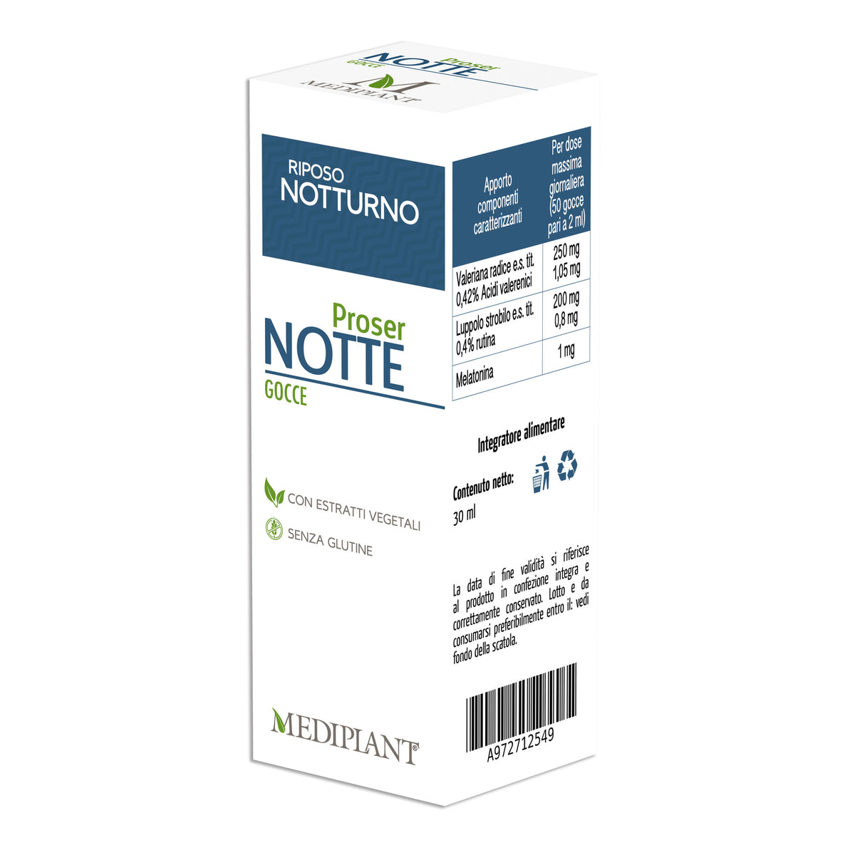 PROSER NOTTE 30ML  