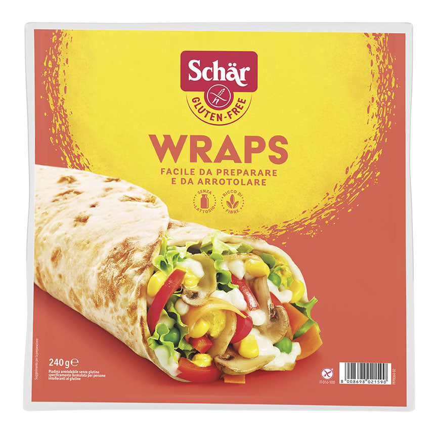 SCHAR WRAPS PIADINA ARROT 240G
