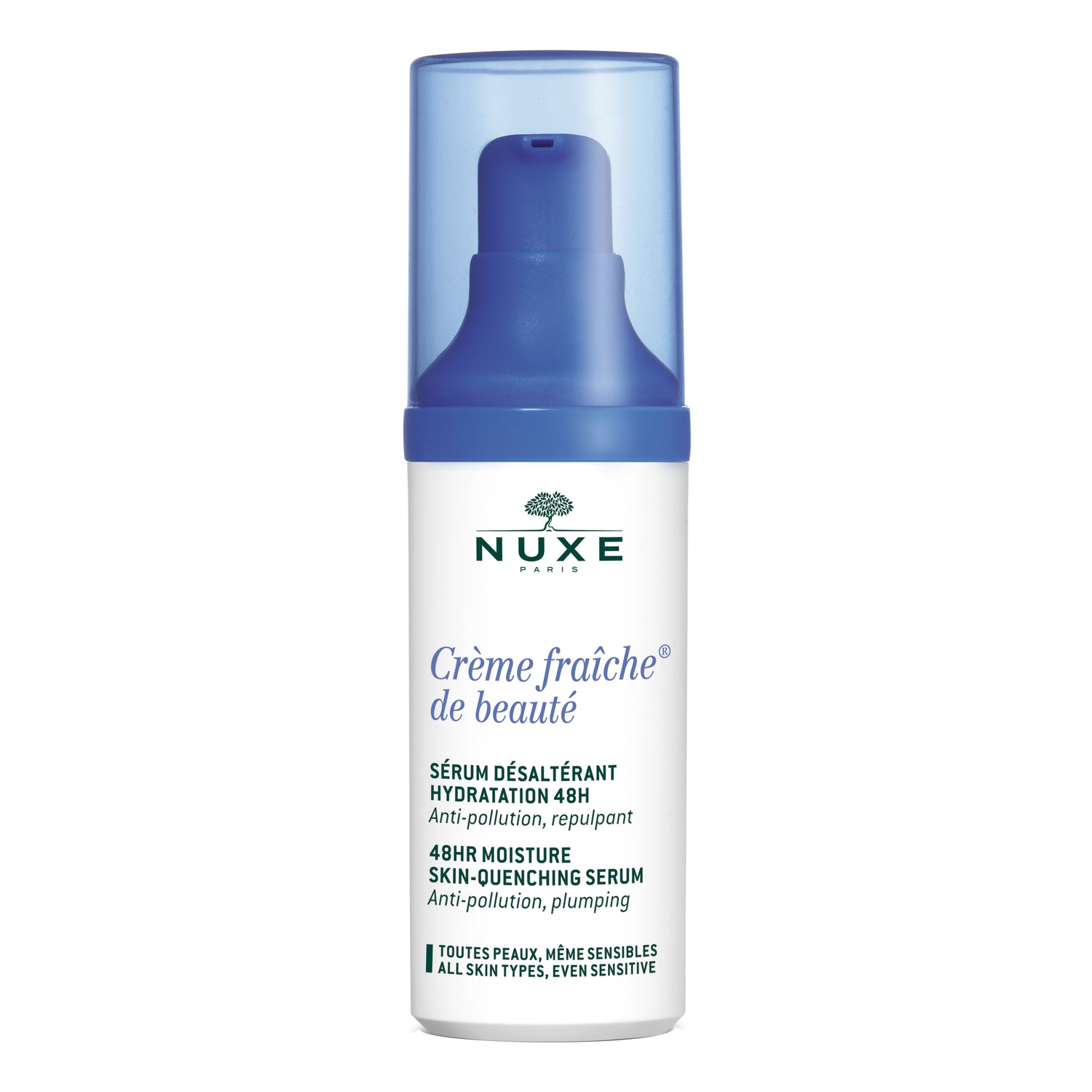 Nuxe Crème Fraîche de Beauté Serum Booster Siero Idratante Viso Tutti i Tipi di Pelle 30ML