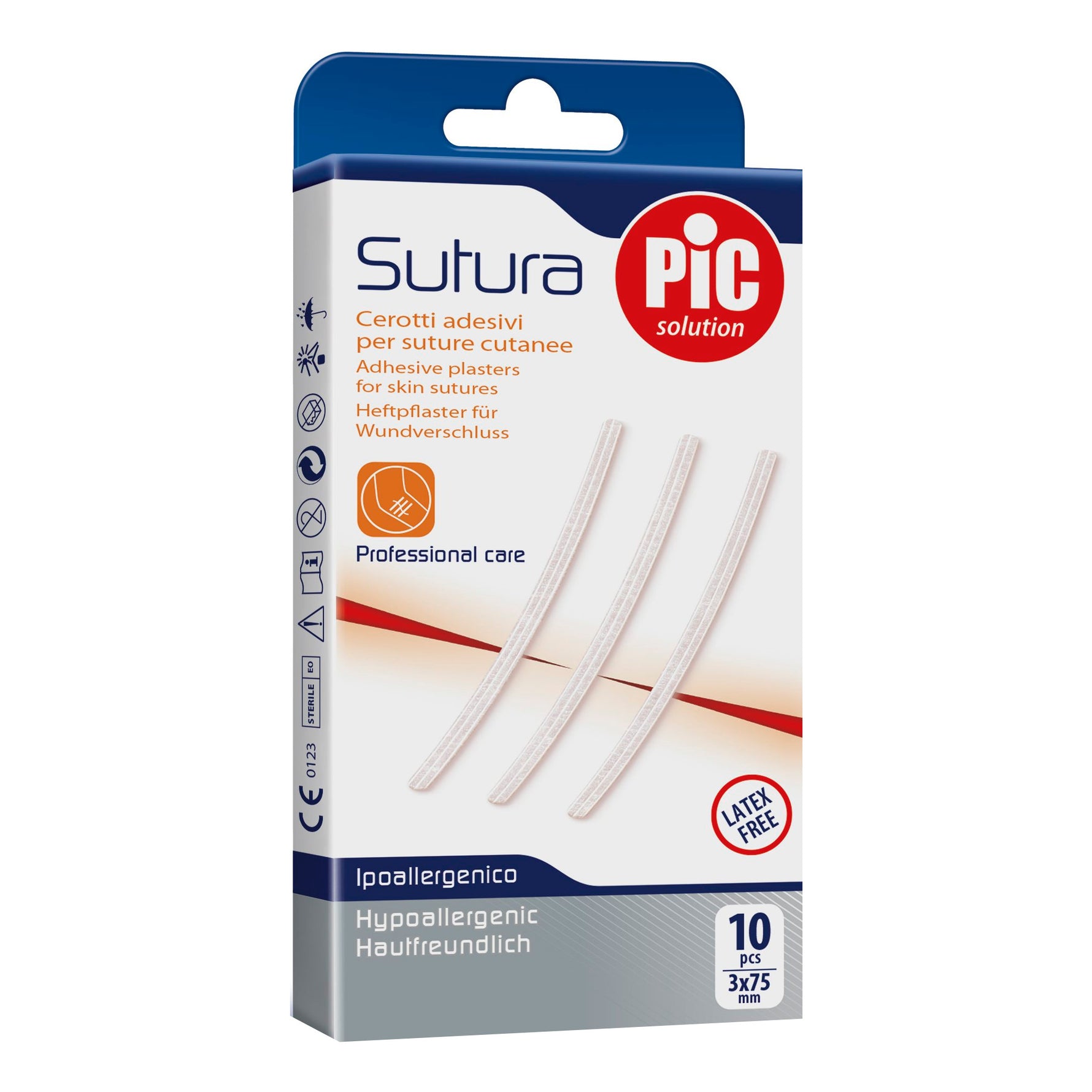 CER PIC SUTURA 3X75MM 10PZ

