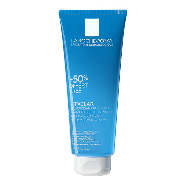 La Roche Posay Effaclar Gel Moussant - Schiuma Purificante Pelle Grassa E Sensibile 300ml