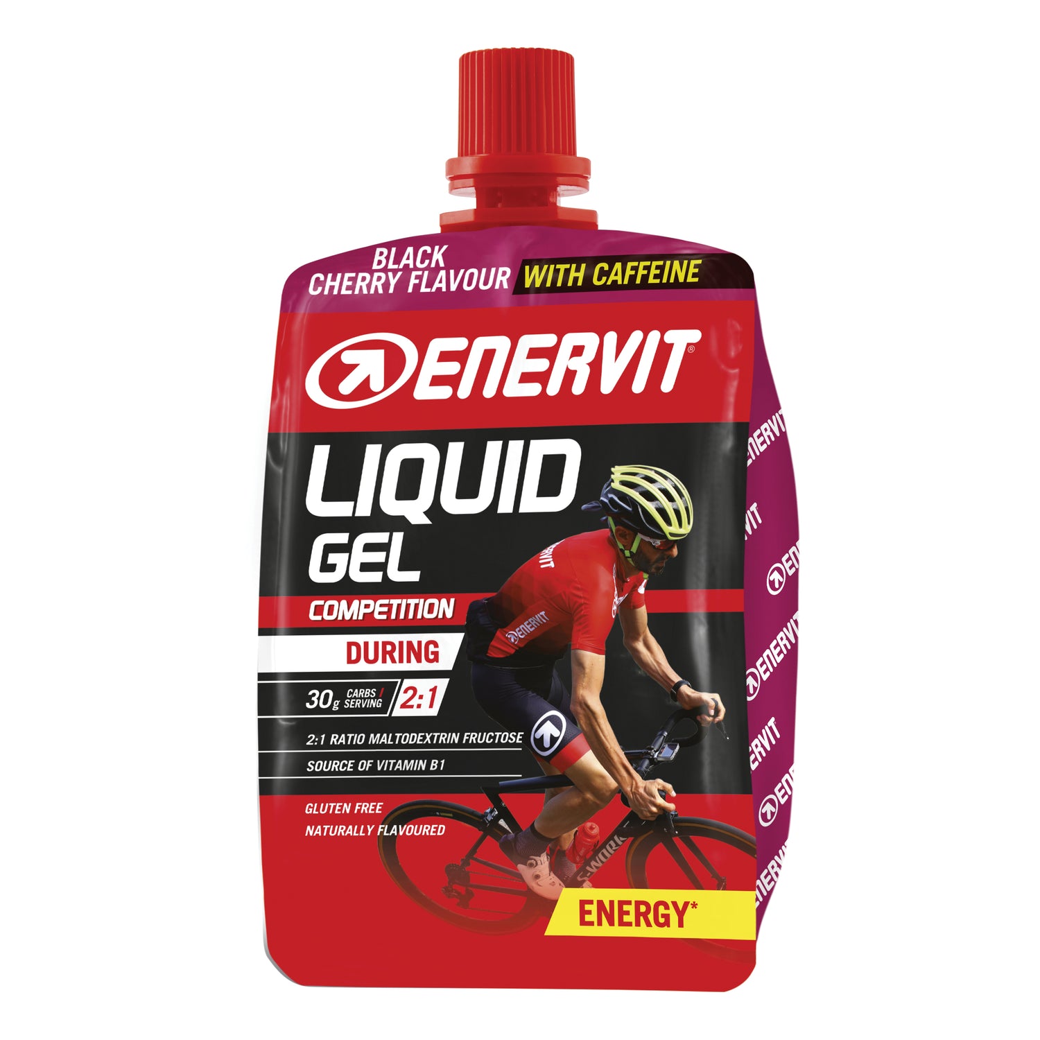 Enervit Sport Competition Liquid Gel Con Caffeina Gusto Amarena 60ml
