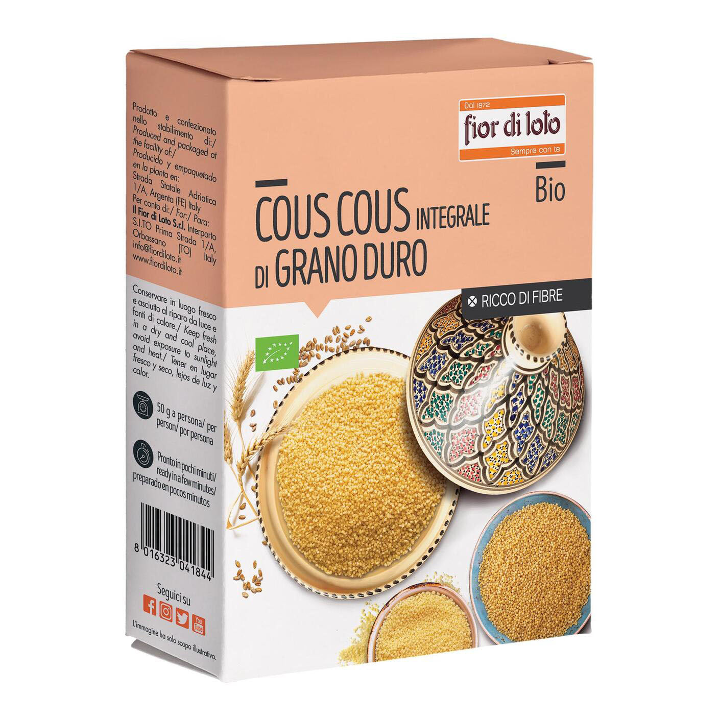 COUS COUS INTEGR GRANO DU BIO