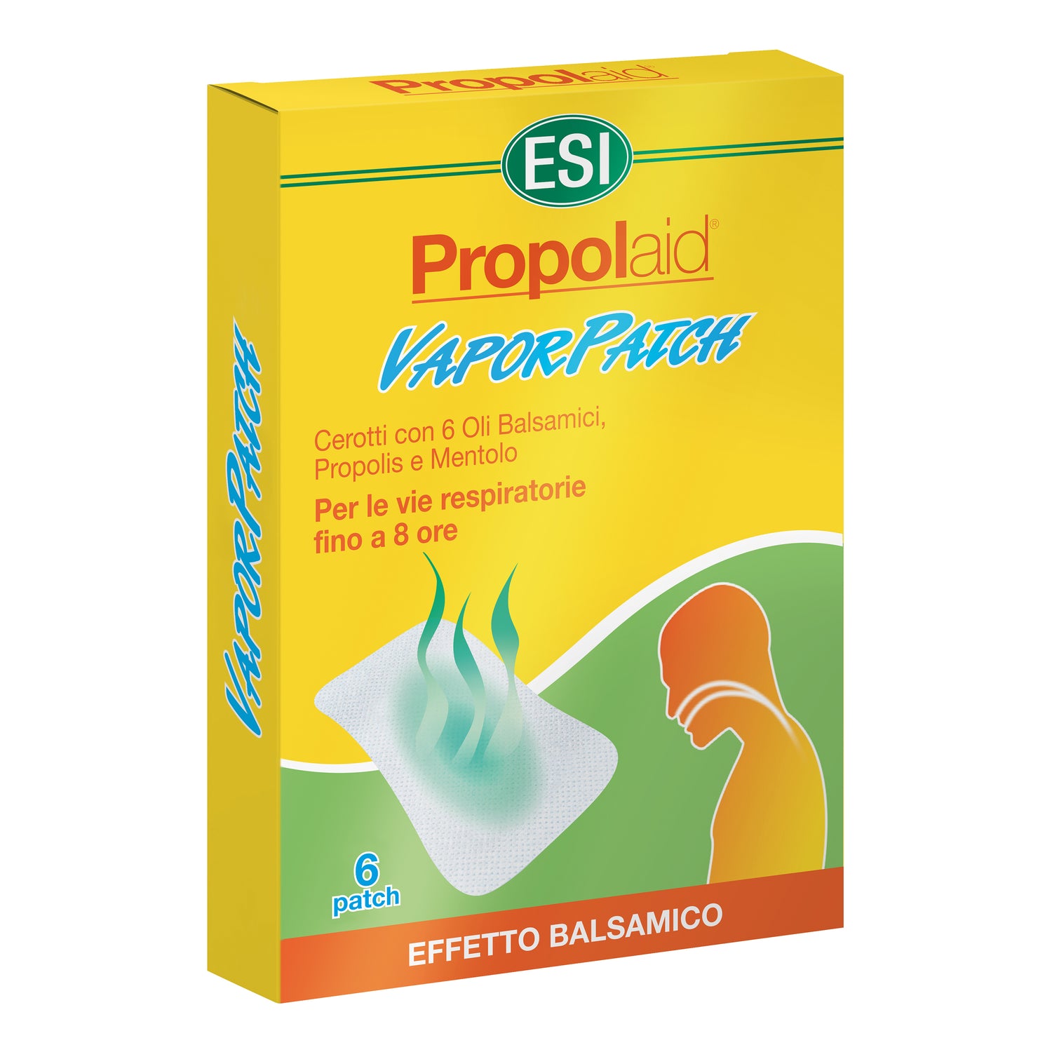 Esi Propolaid Vapor Patch 6 Cerotti Balsamici Propoli Mentolo