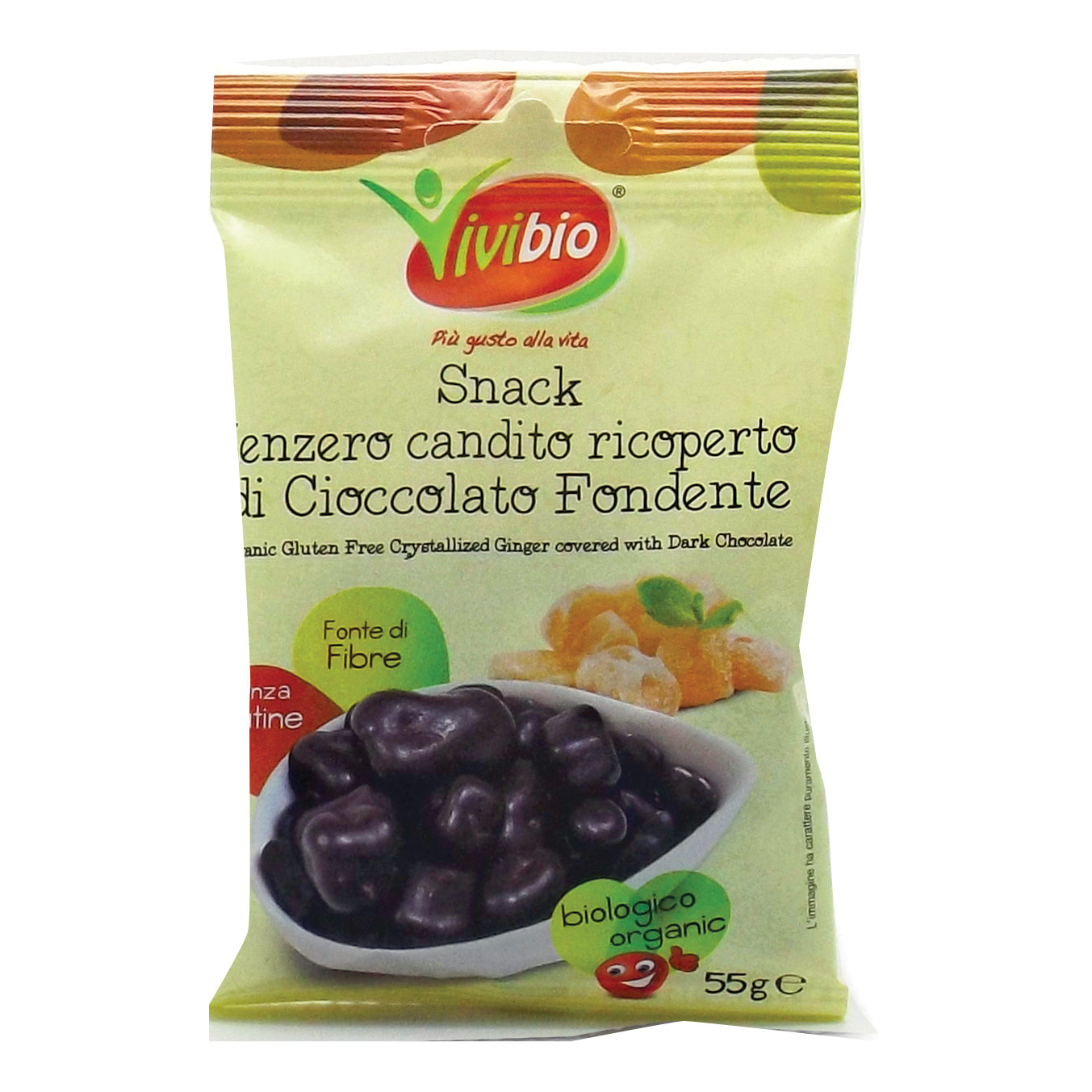 VIVIBIO SNACK ZENZERO CIOCC F
