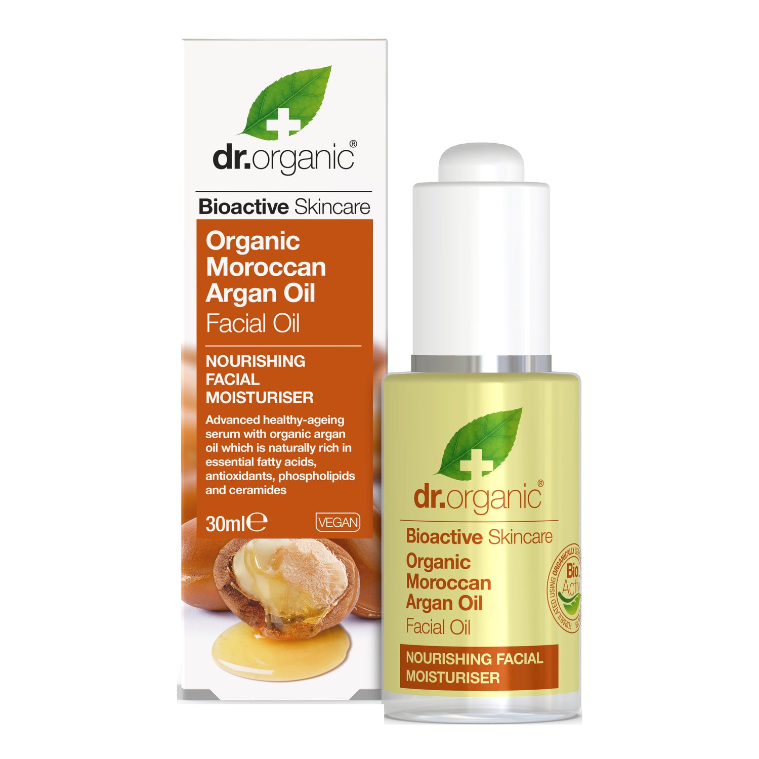 DR ORGANIC ARGAN OLIO VISO