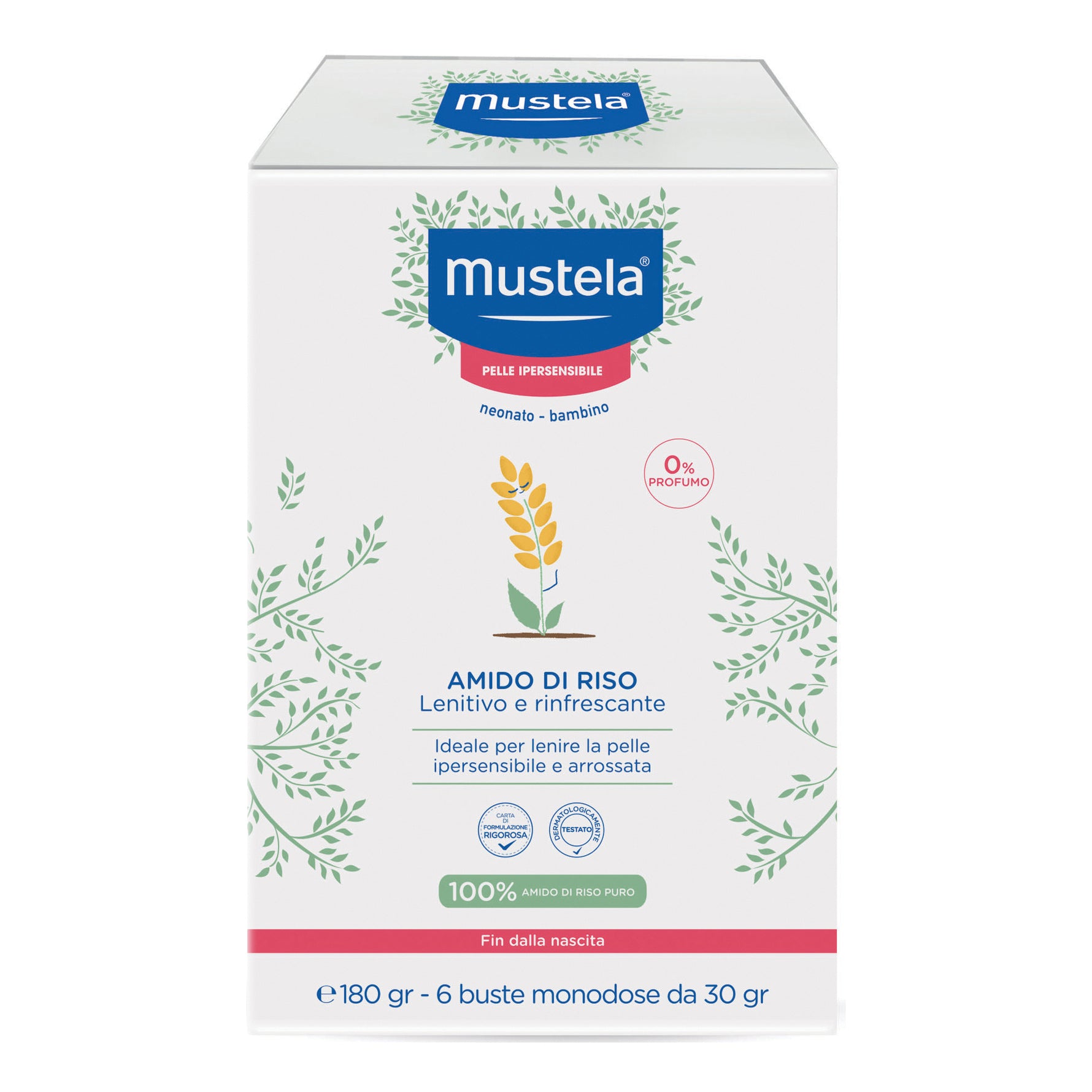 MUSTELA AMIDO DI RISO 180G

