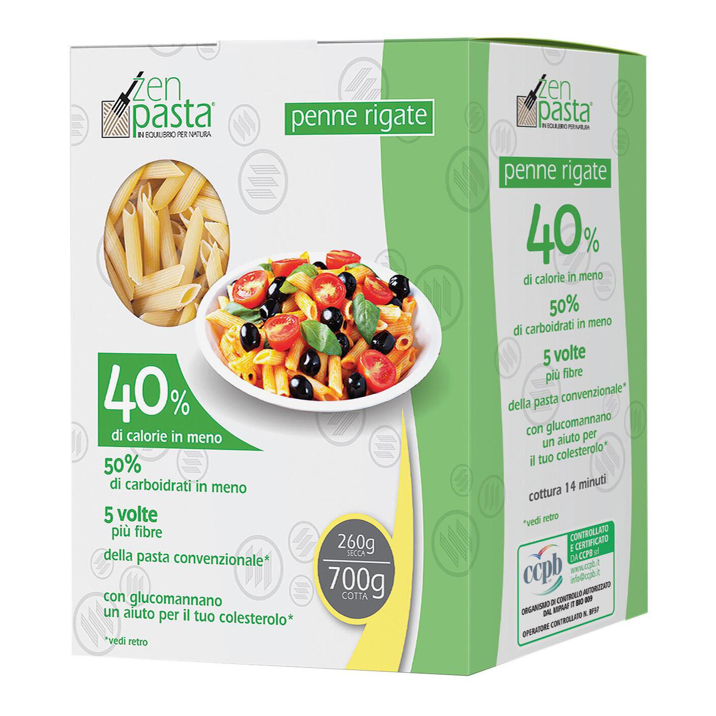 ZENPASTA PENNE RIGATE KONJAC