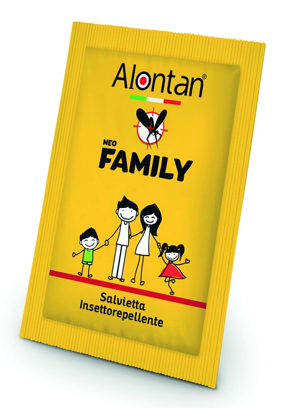 Alontan Neo Family Salviette Anti Zanzare 12 pezzi
