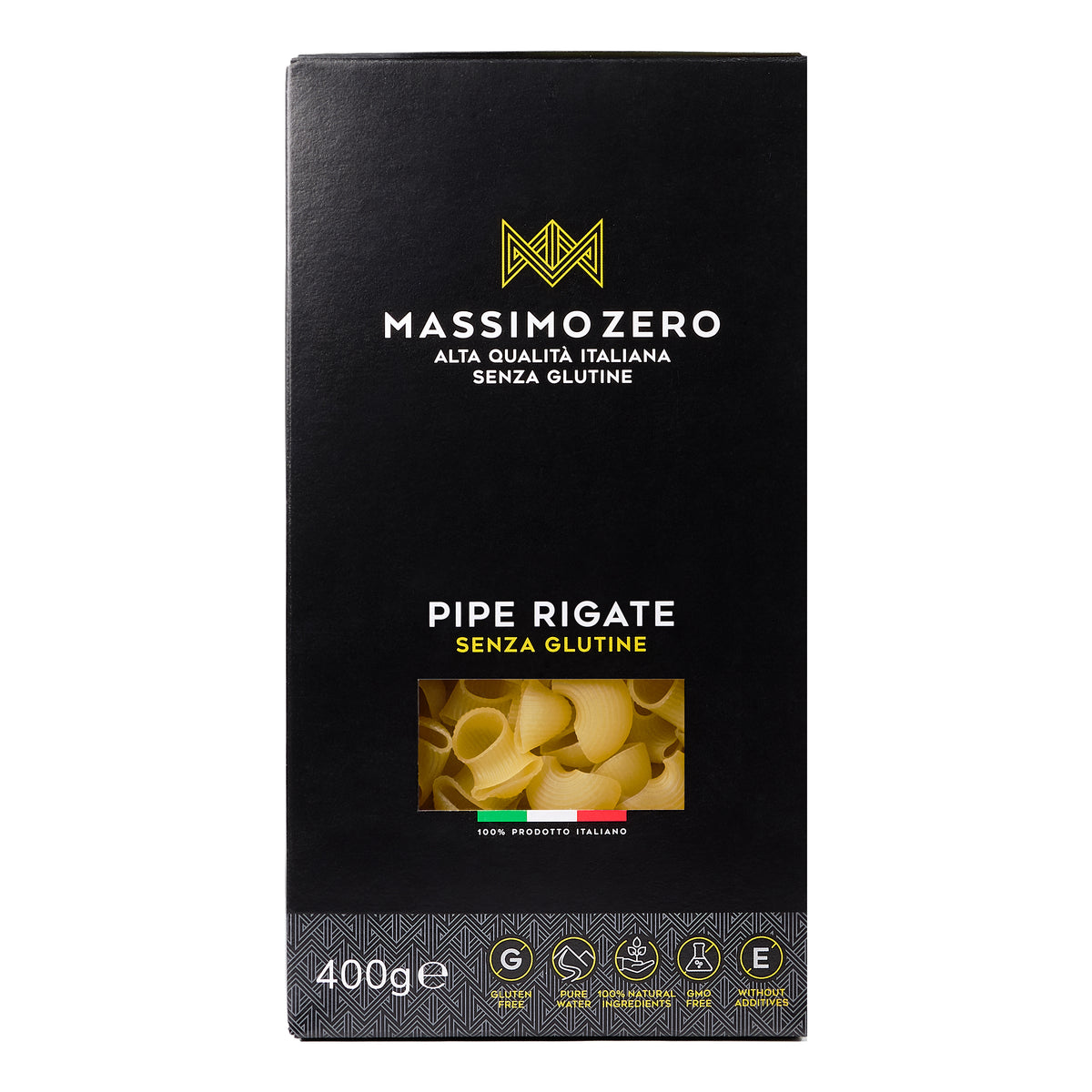 MASSIMO ZERO PIPE RIGATE 400G  