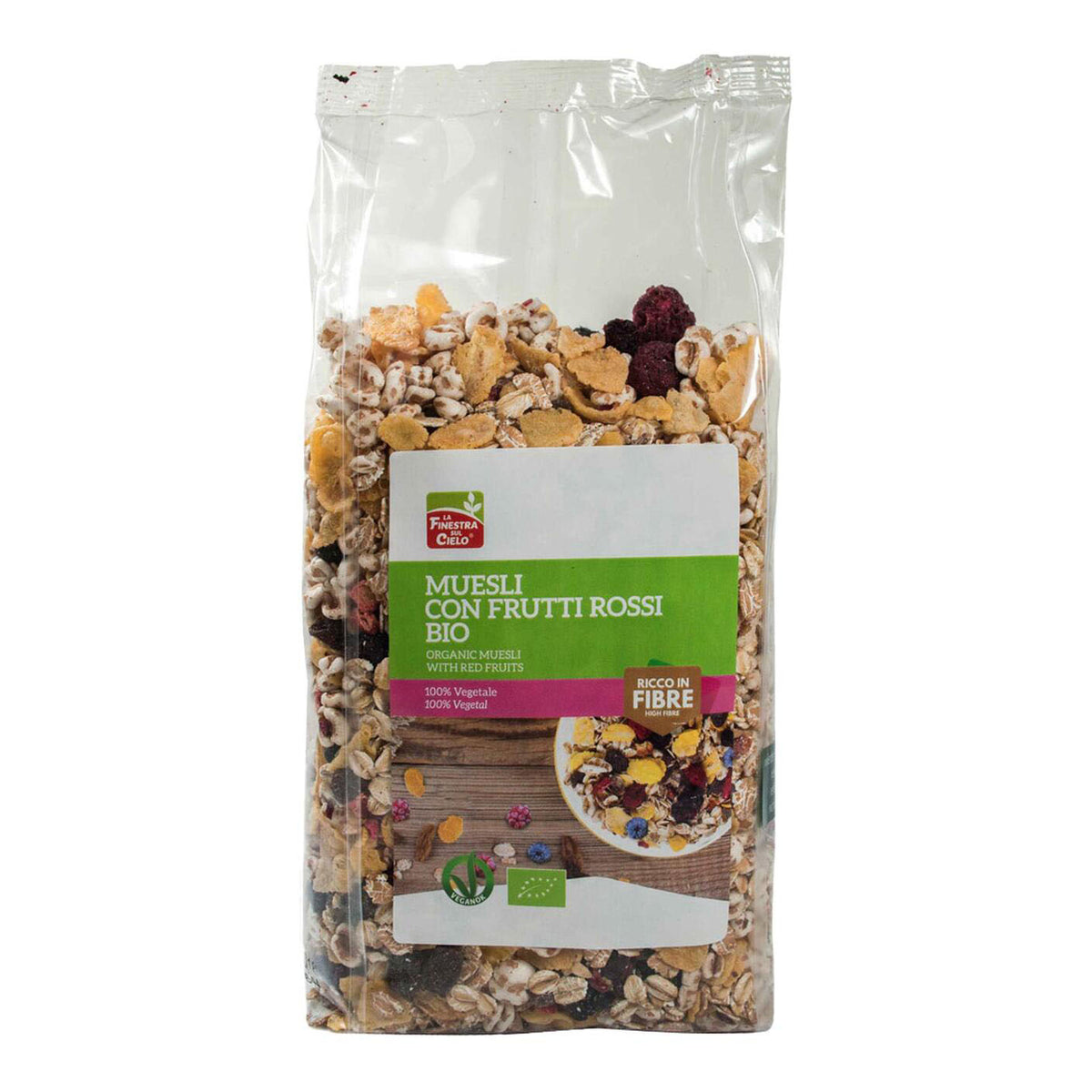 MUESLI FRUTTI ROSSI 375G BIO  
