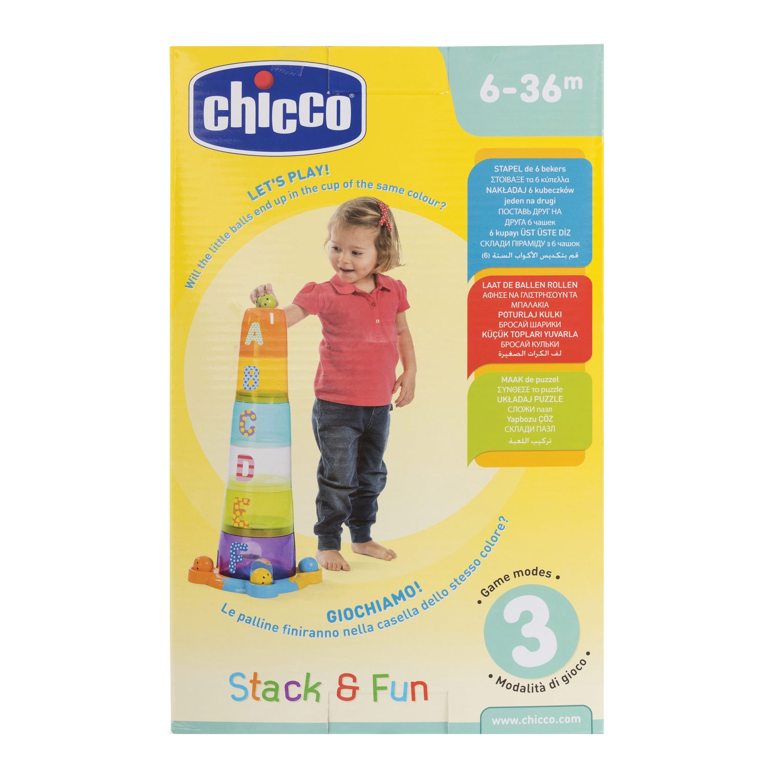 CH GIOCO TORRE C/PALLINE GIOCA