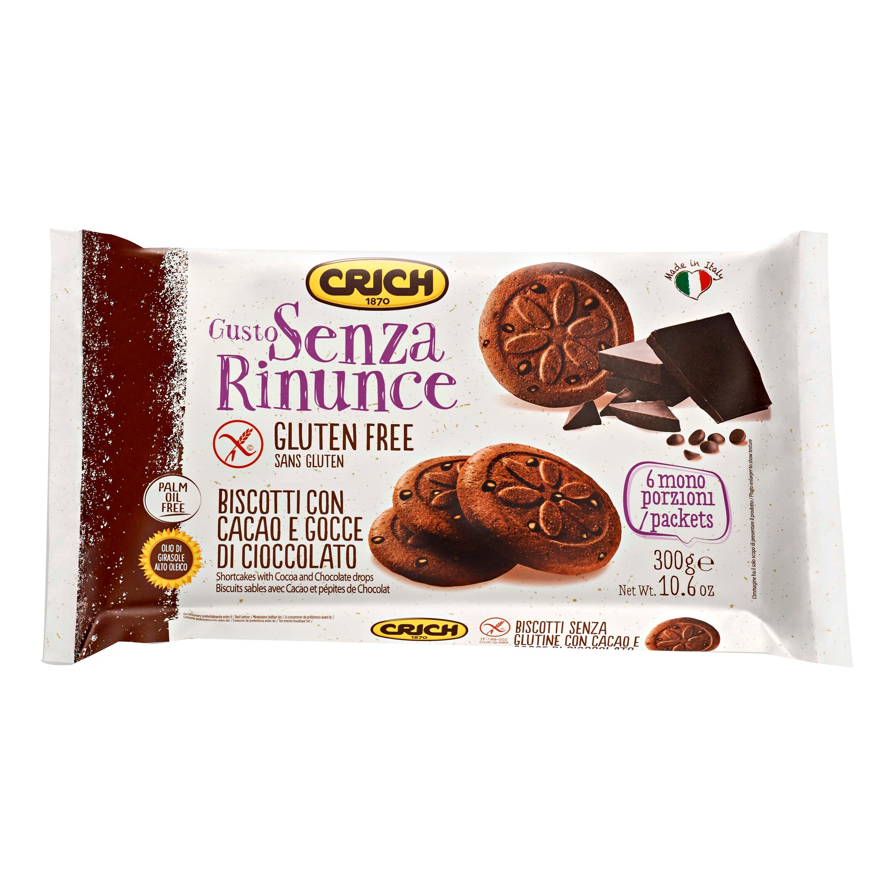 GUSTO S/RINUNCE BISCOTTI CACAO
