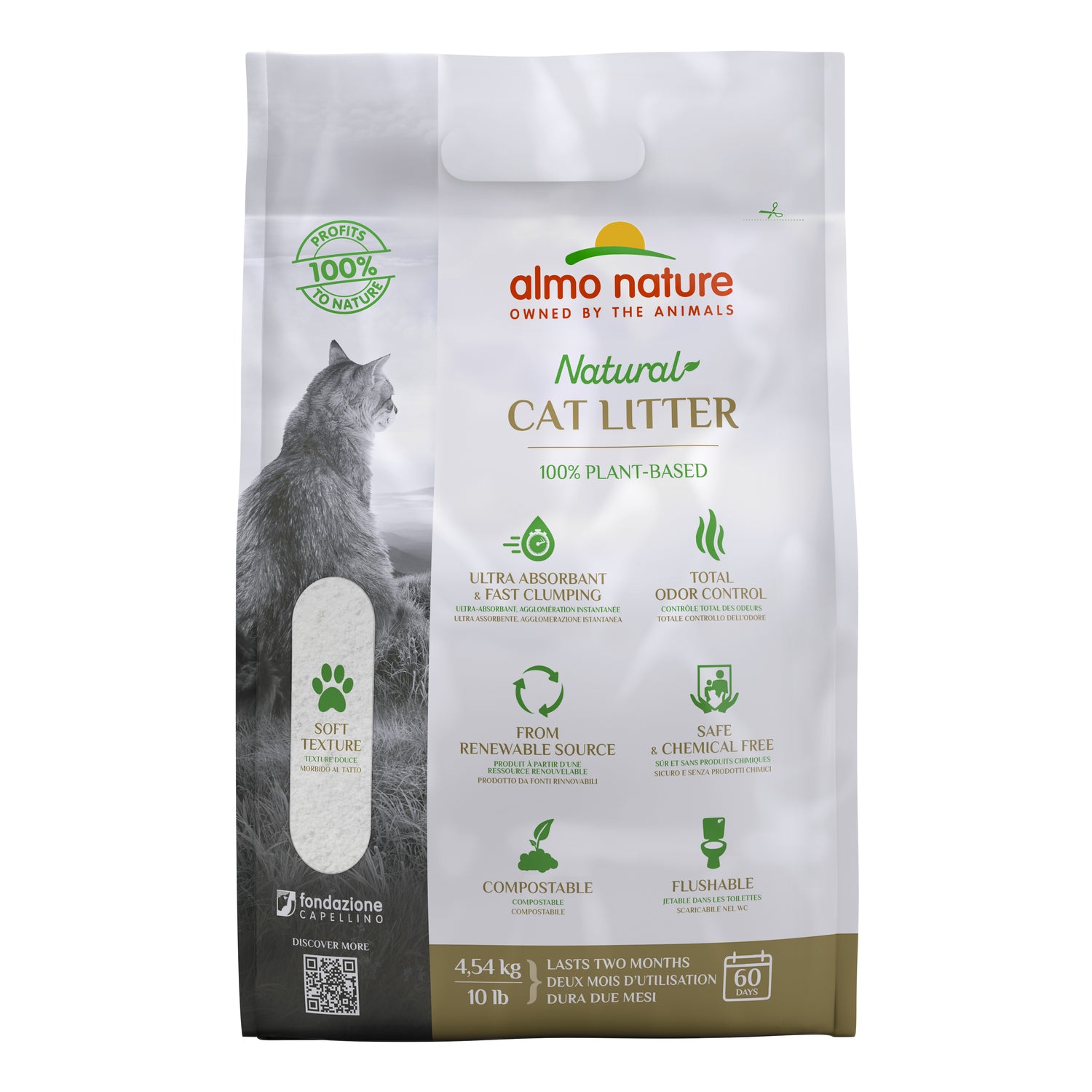 ALMO CATLITTER SOF TEXT 4,54KG