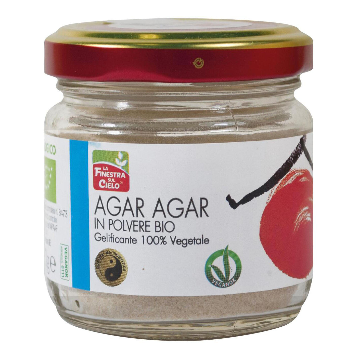 AGAR AGAR POLVERE 40G BIO