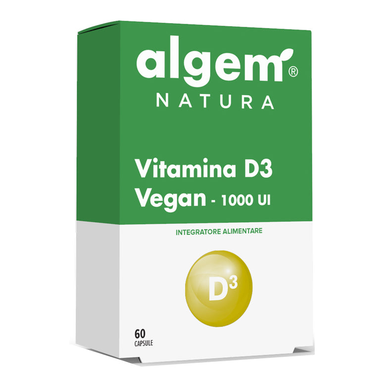 VITAMINA D3 VEGAN 1000 UI 60CP
