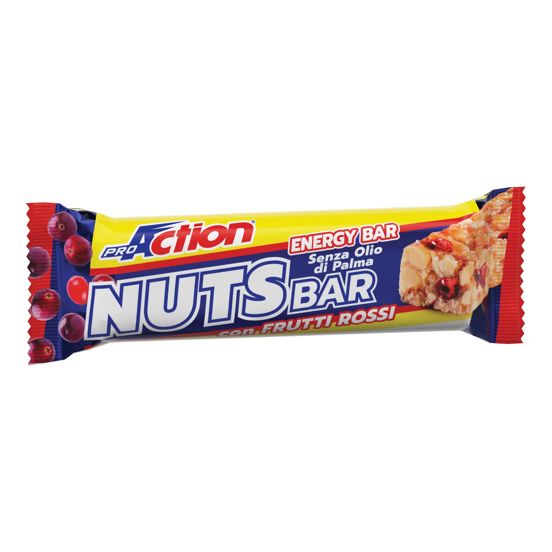 PROACTION NUTS BAR FRUT RO 30G
